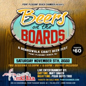 Beers on the Boards 2022 @ Point Pleasant Beach Boardwalk